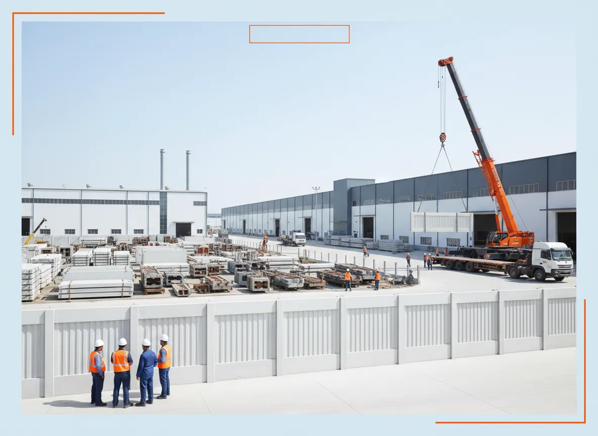 RCC Precast Wall Manufacturer in Bhopal